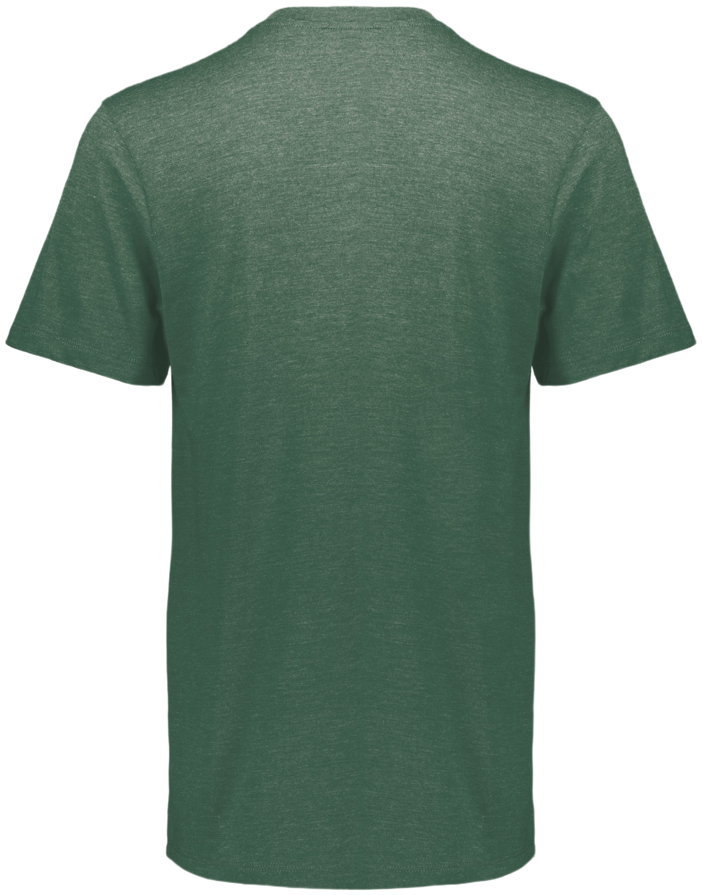 Augusta Youth Tri-Blend Tee - Dark Green Heather、mySite、noshort
