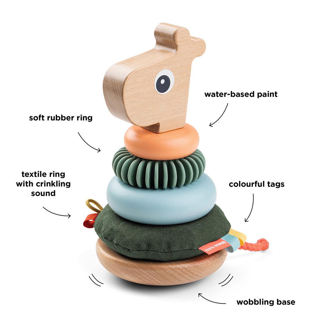  Done by Deer Stacking Tower - Colour Mix - Raffi、mySite、merchandisen