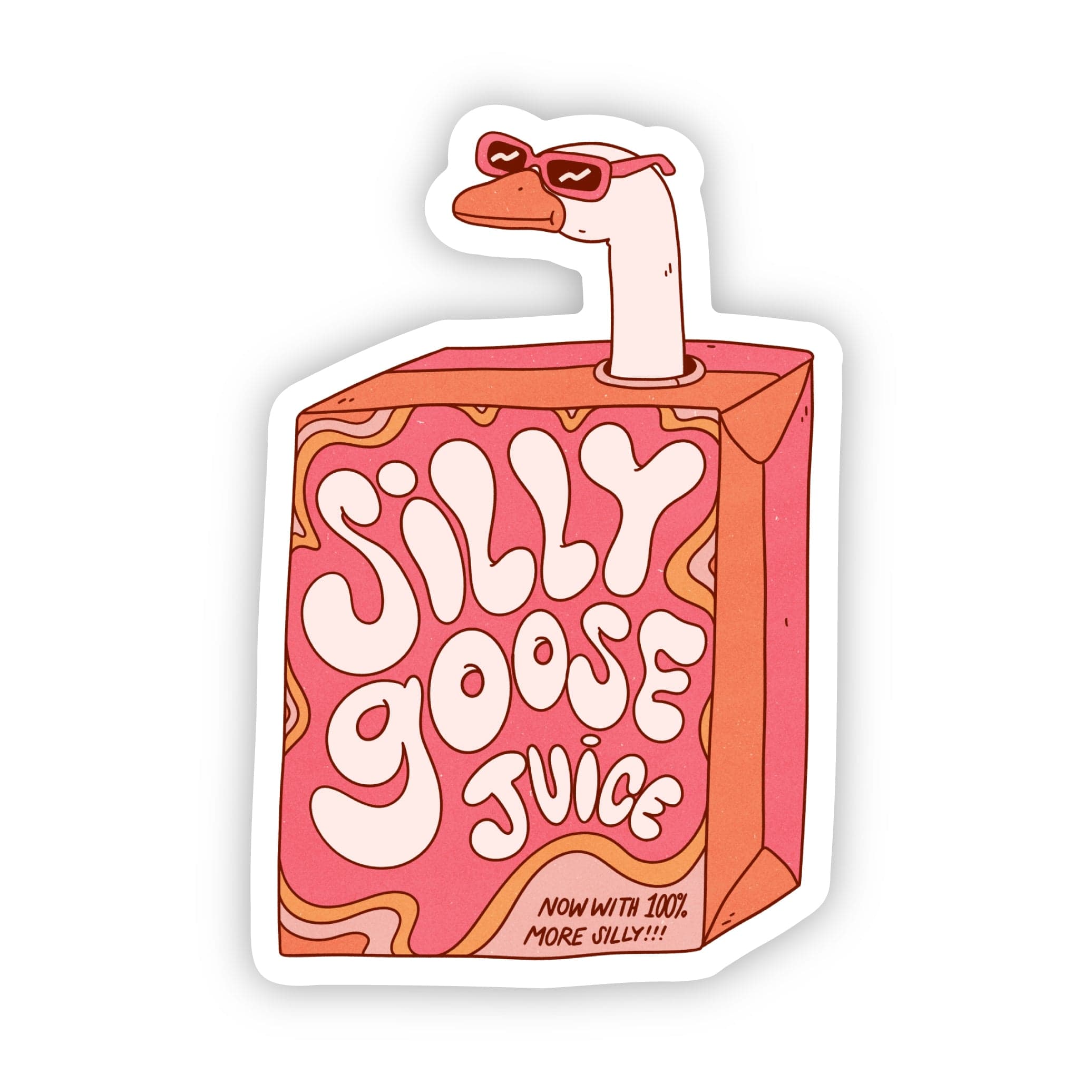  Silly Goose Juice Sticker、mySite、elrpsem3k
