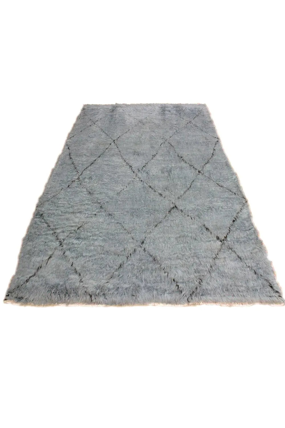 Light Gray Moroccan Shag Wool Rug、mySite、gigharbornorthrealestate