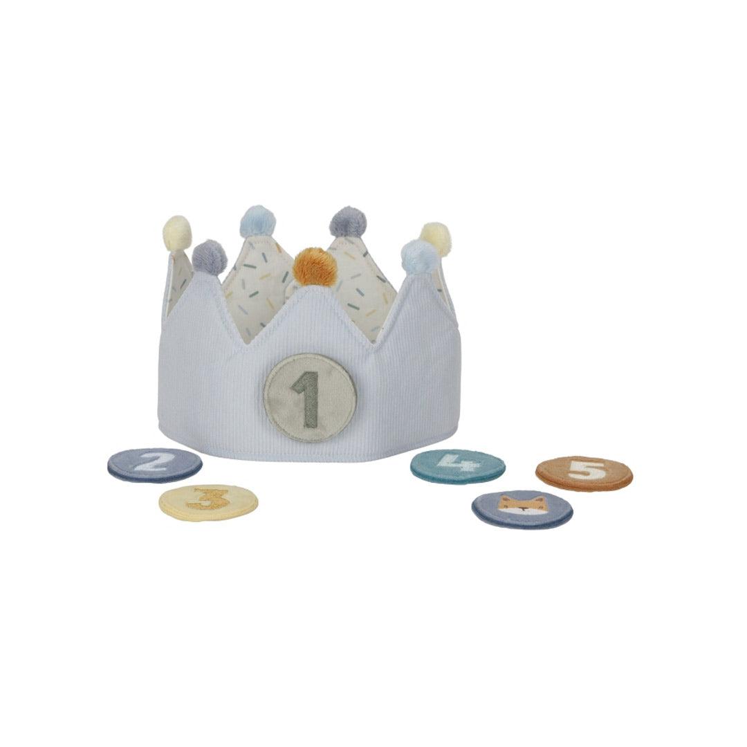  Little Dutch Birthday Crown With Numbers - Blue、mySite、merchandisen