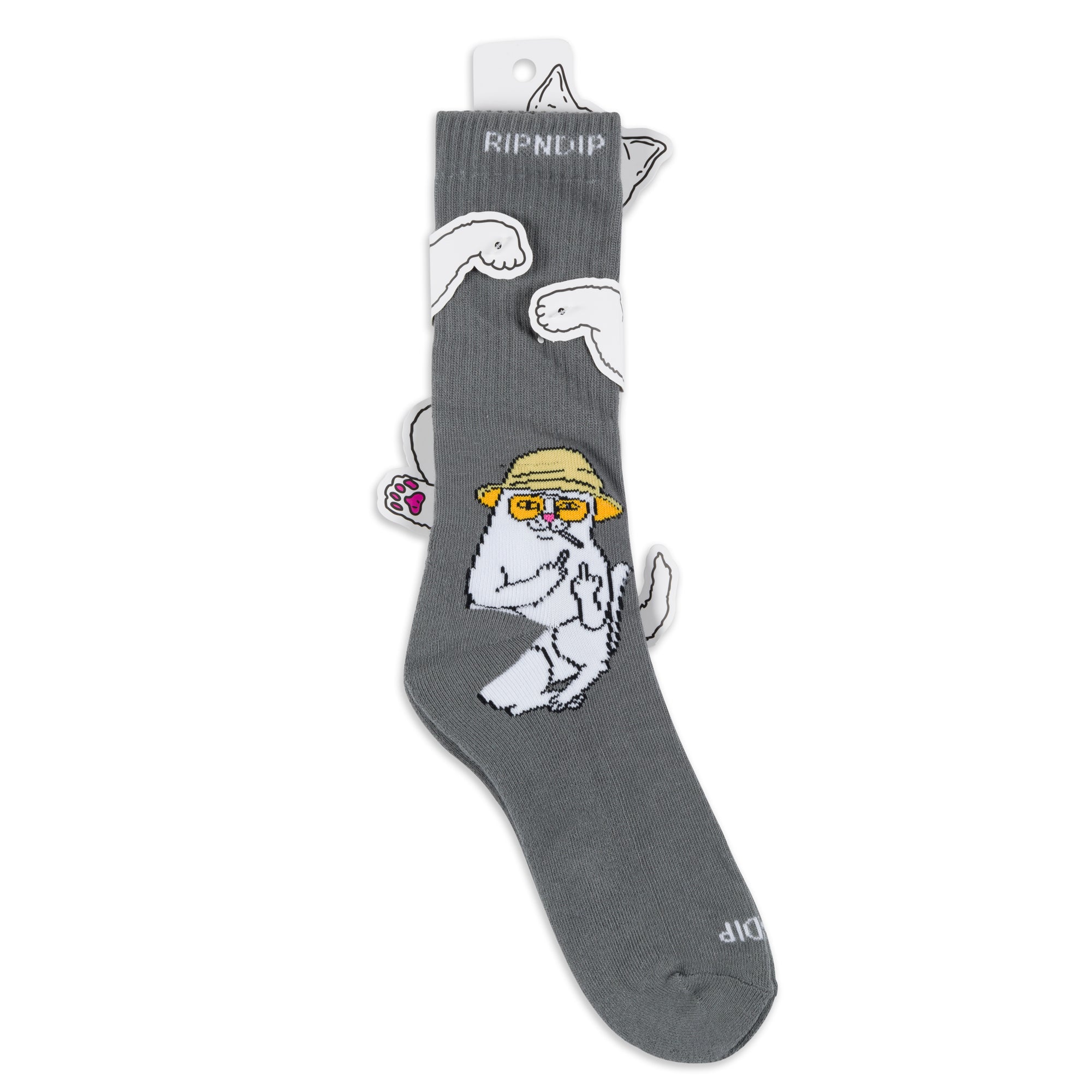  Nermal S Thompson Socks (Charcoal)、mySite、merchandisen