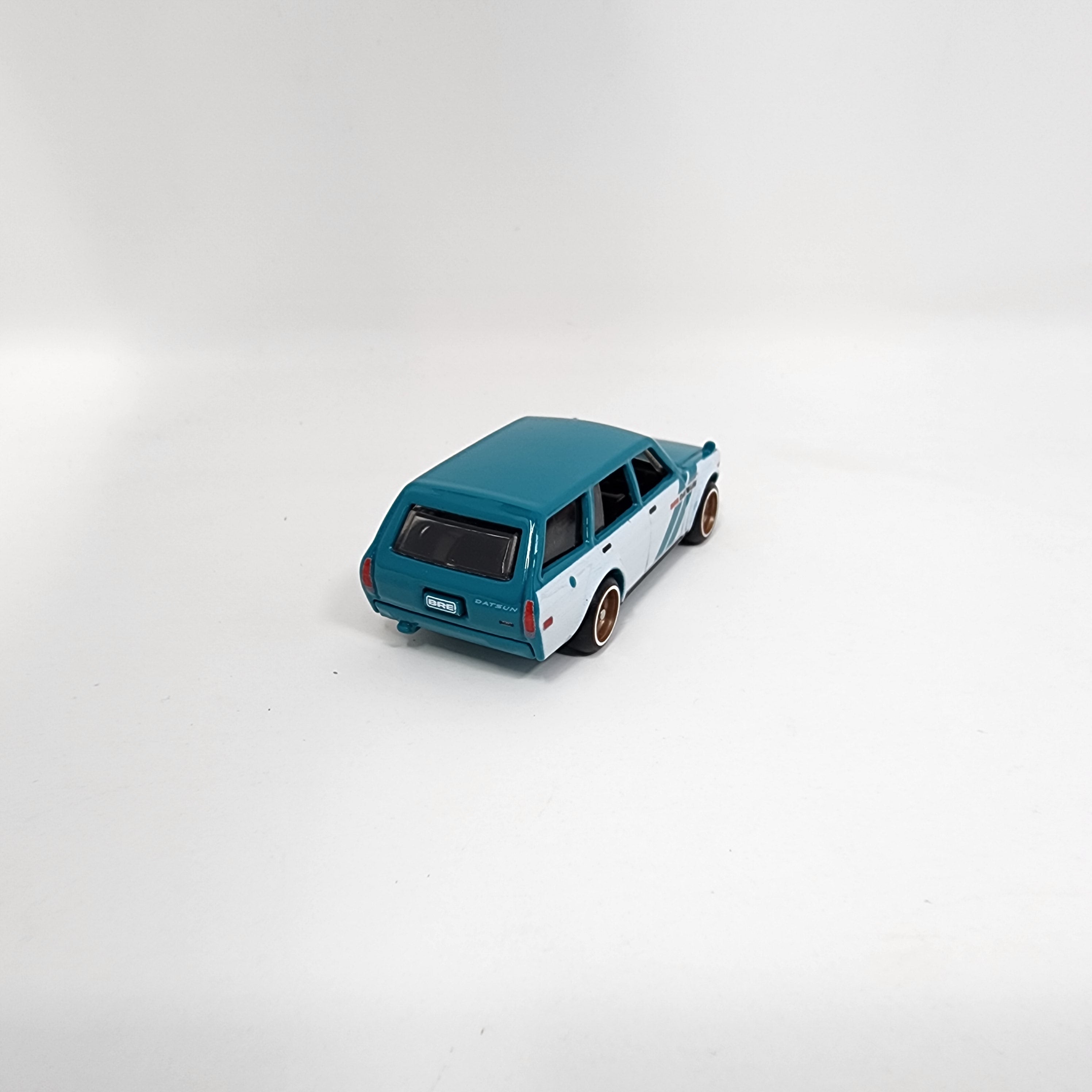 BRE Datsun 510 Wagon * Teal * 1:64 scale Loose Diecast Hot Wheels、mySite、hgirdovlk