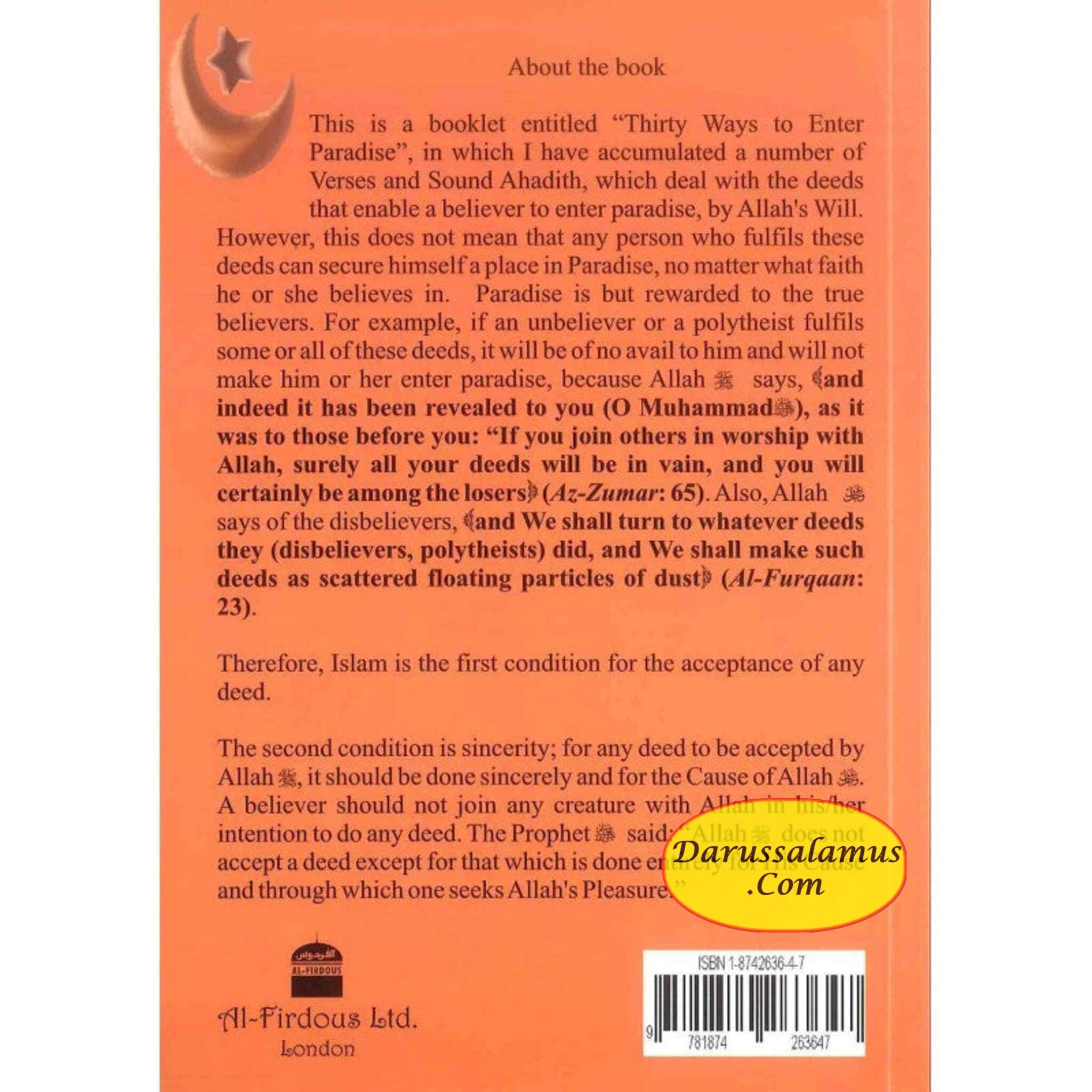 30 Ways To Enter Paradise By Dr. Abdullah Abdurrahman、mySite、topwebapps