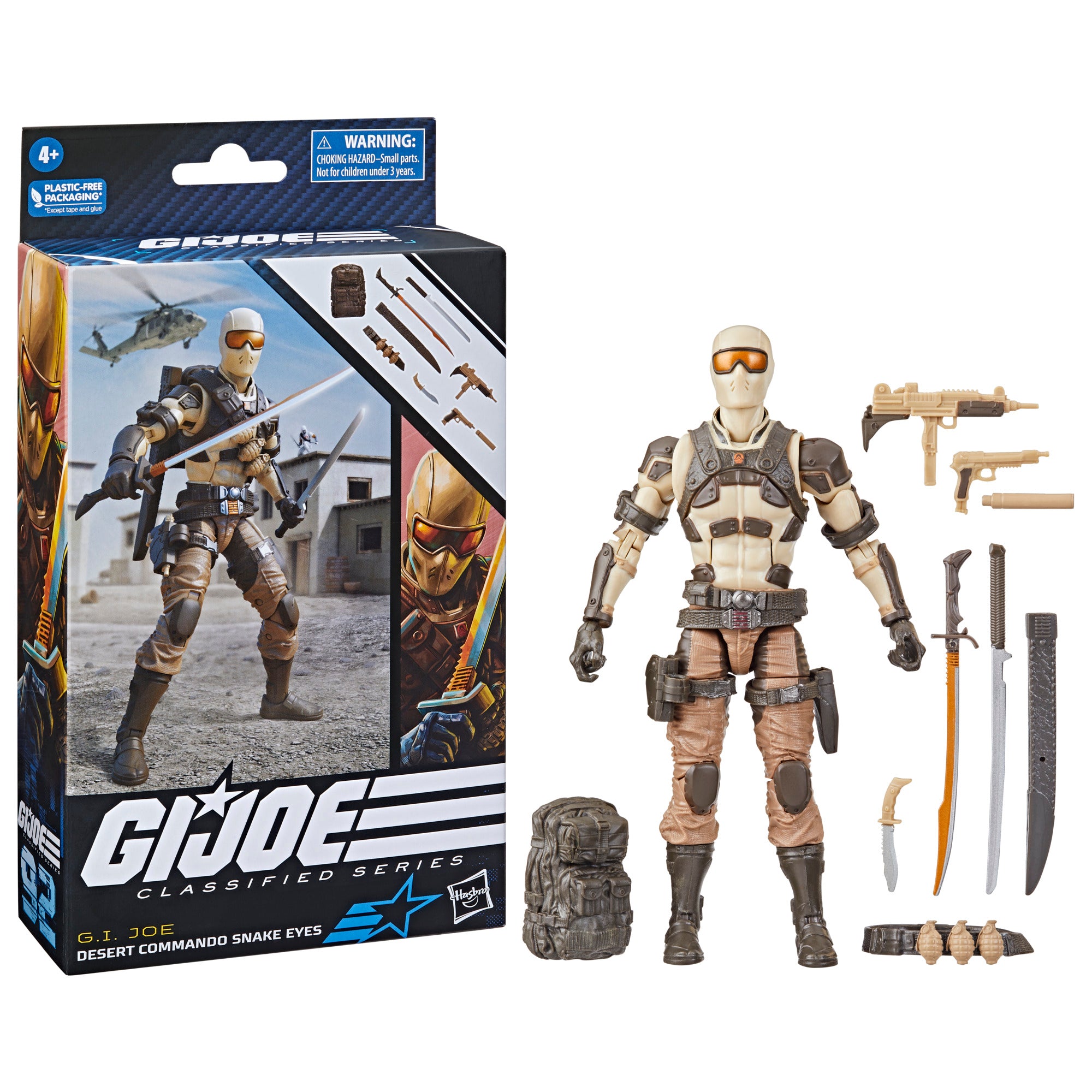 G.I. Joe Classified #92 Desert Commando Snake Eyes、mySite、hgirdovlk