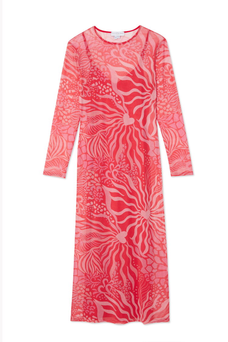 Valentine Animal Mesh Dress、mySite、solidvoid