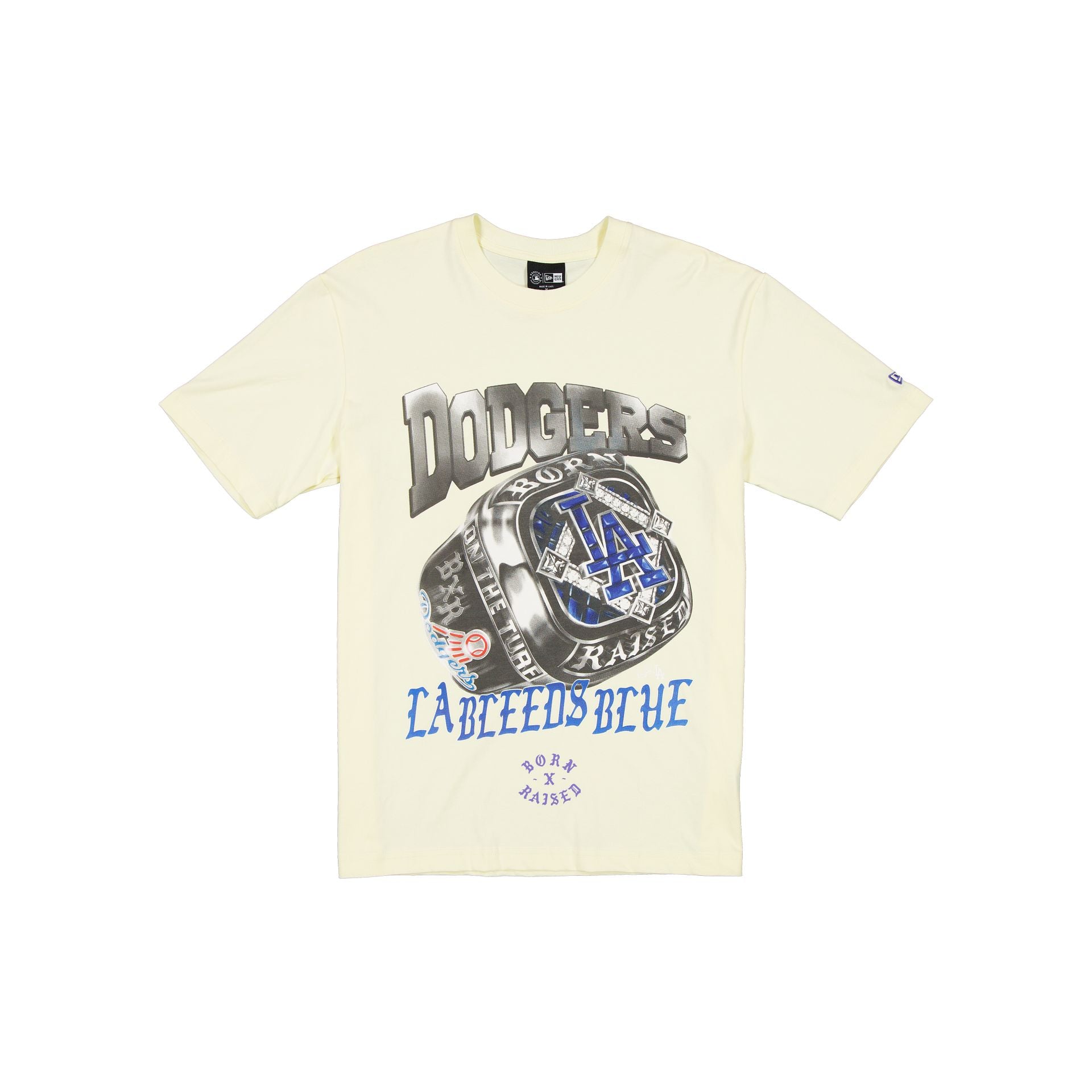 Born x Raised x Los Angeles Dodgers Championship Ring Chrome White T-Shirt、mySite、shBorn x Raised x Los Angeles Dodgers Championship Ring Chrome White T-Shirt、mySite、glenpowelloop_name