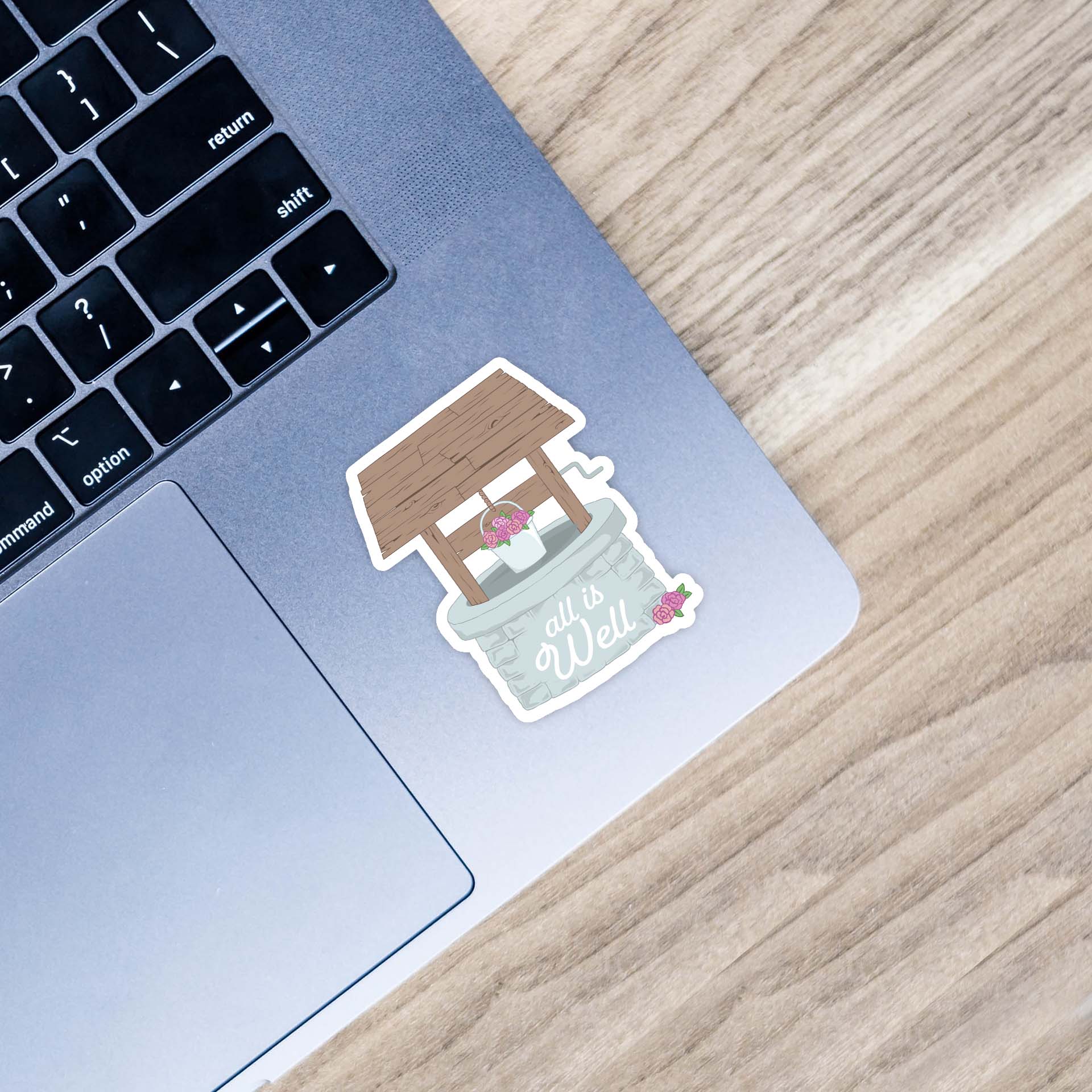  All Is Well Positivity Sticker、mySite、elrpsem3k