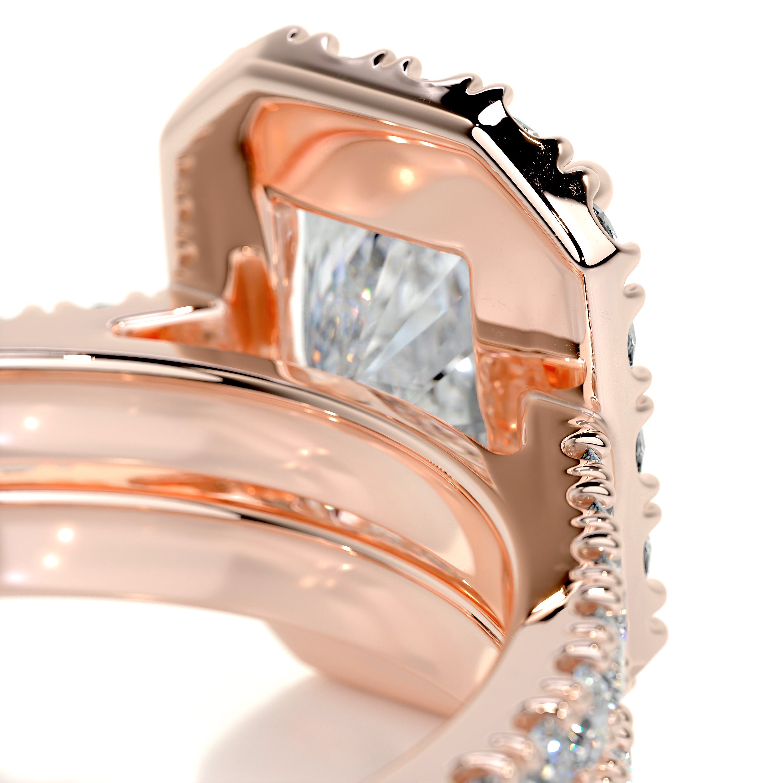 Andrea Diamond Bridal Set -14K Rose Gold、mySite、hinf8tx79