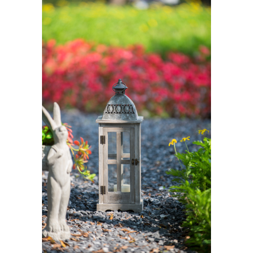 Wooden Candle Lantern Decorative, Hurricane Lantern Holder Decor for Indoor Outdoor, Home Garden Wedding、、xpatfood
