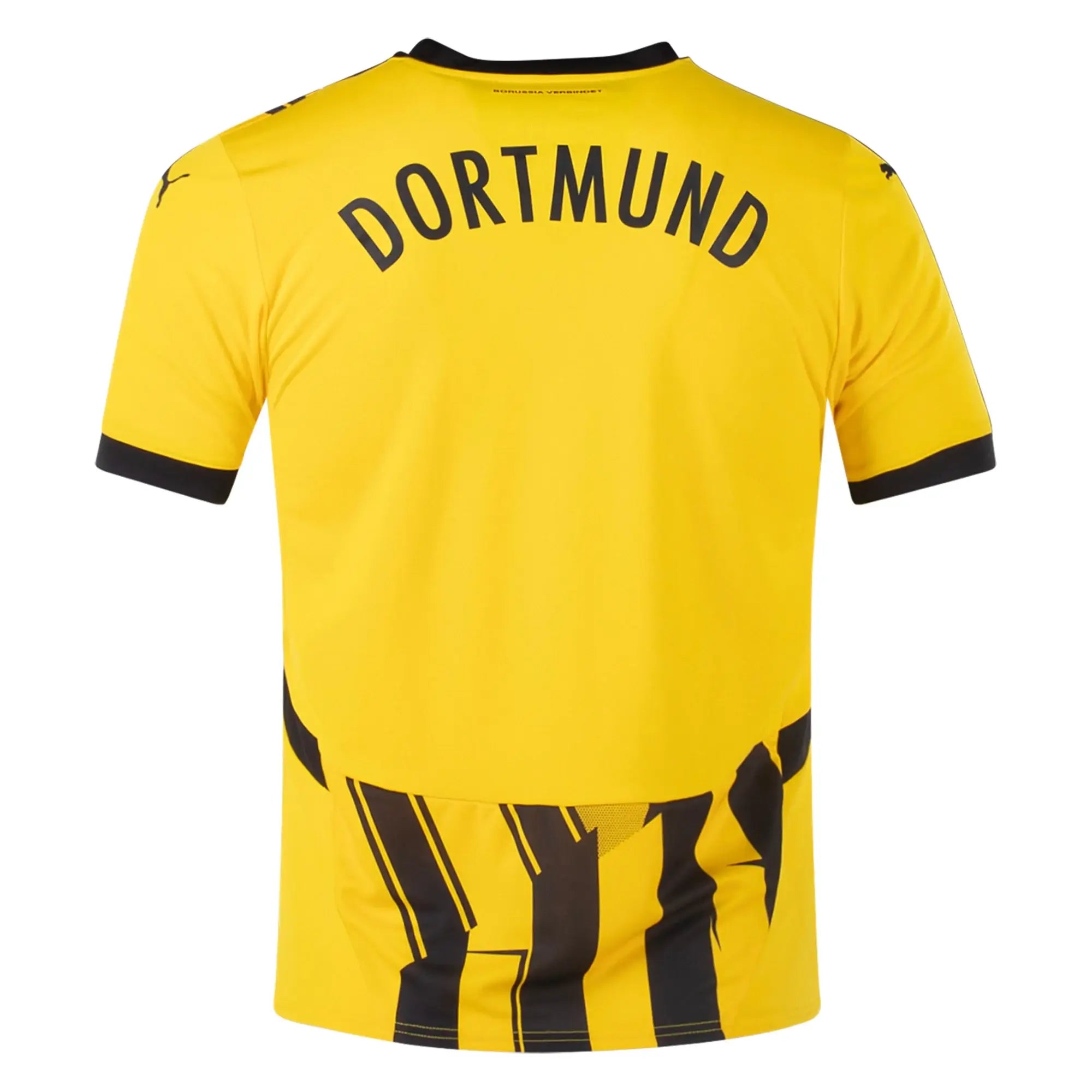 PUMA Men's Borussia Dortmund 2024/25 Cup Jersey Yellow/Black、mySite、noshort