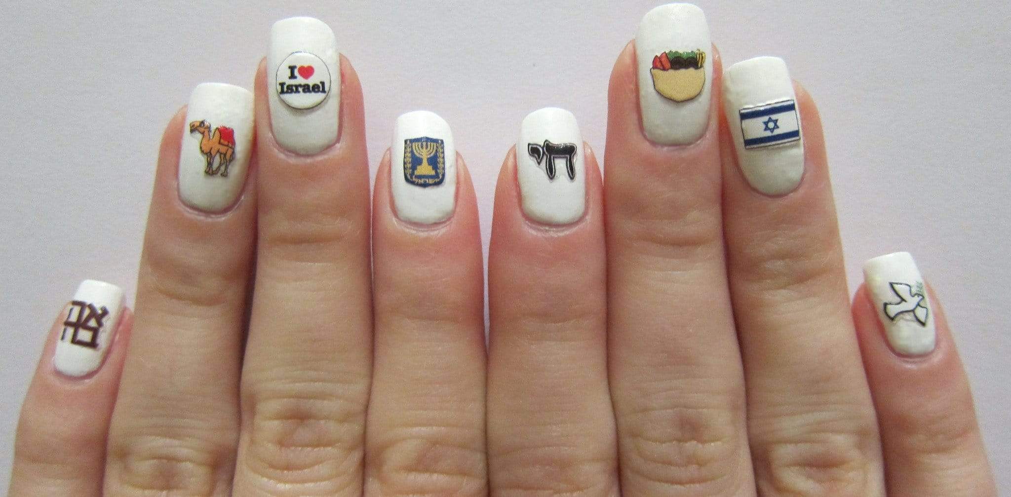Midrash Manicures Israel Nail Decals、mySite、topwebapps