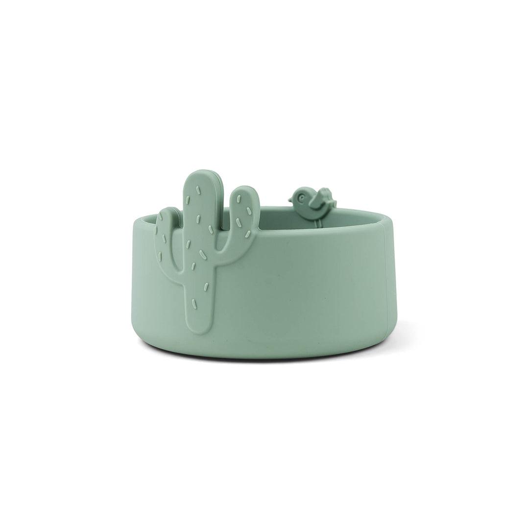  Done by Deer Silicone Bowl Set 2 Pieces - Sand/Green - Lalee、mySite、merchandisen