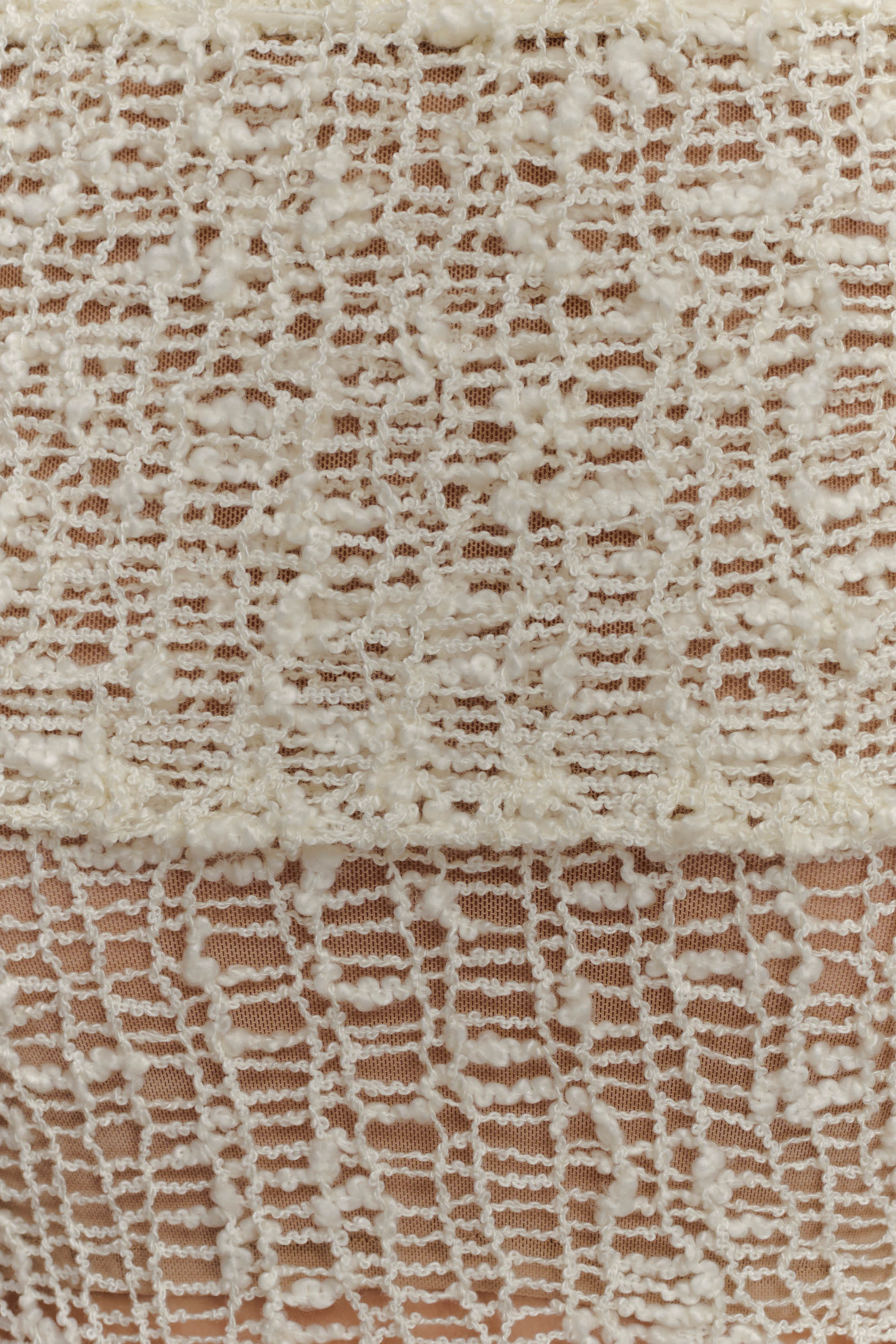 Cordelia Off Shoulder Knit Top - Ivory、mySite、solidvoid