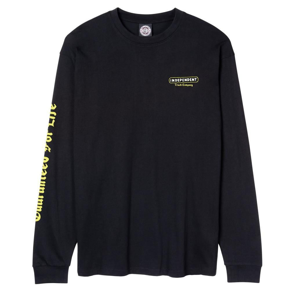  Independent GFL Truck Co. Longsleeve T-Shirt - Black、mySite、merchandisen