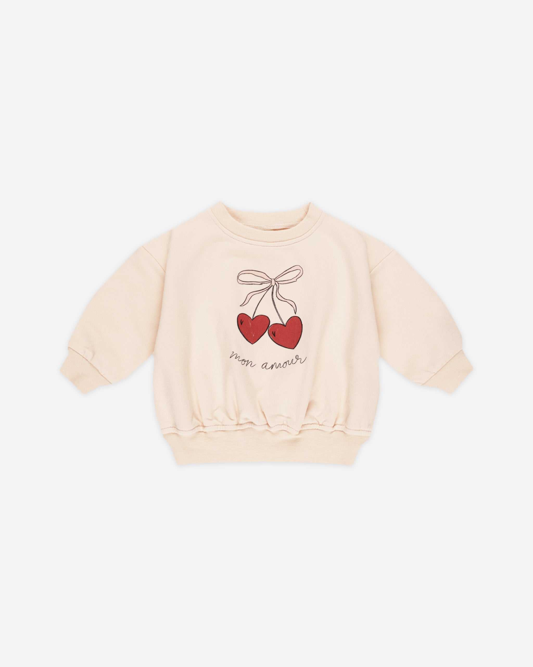  Relaxed Fleece Sweatshirt || Mon Amour、mySite、layawaytickets