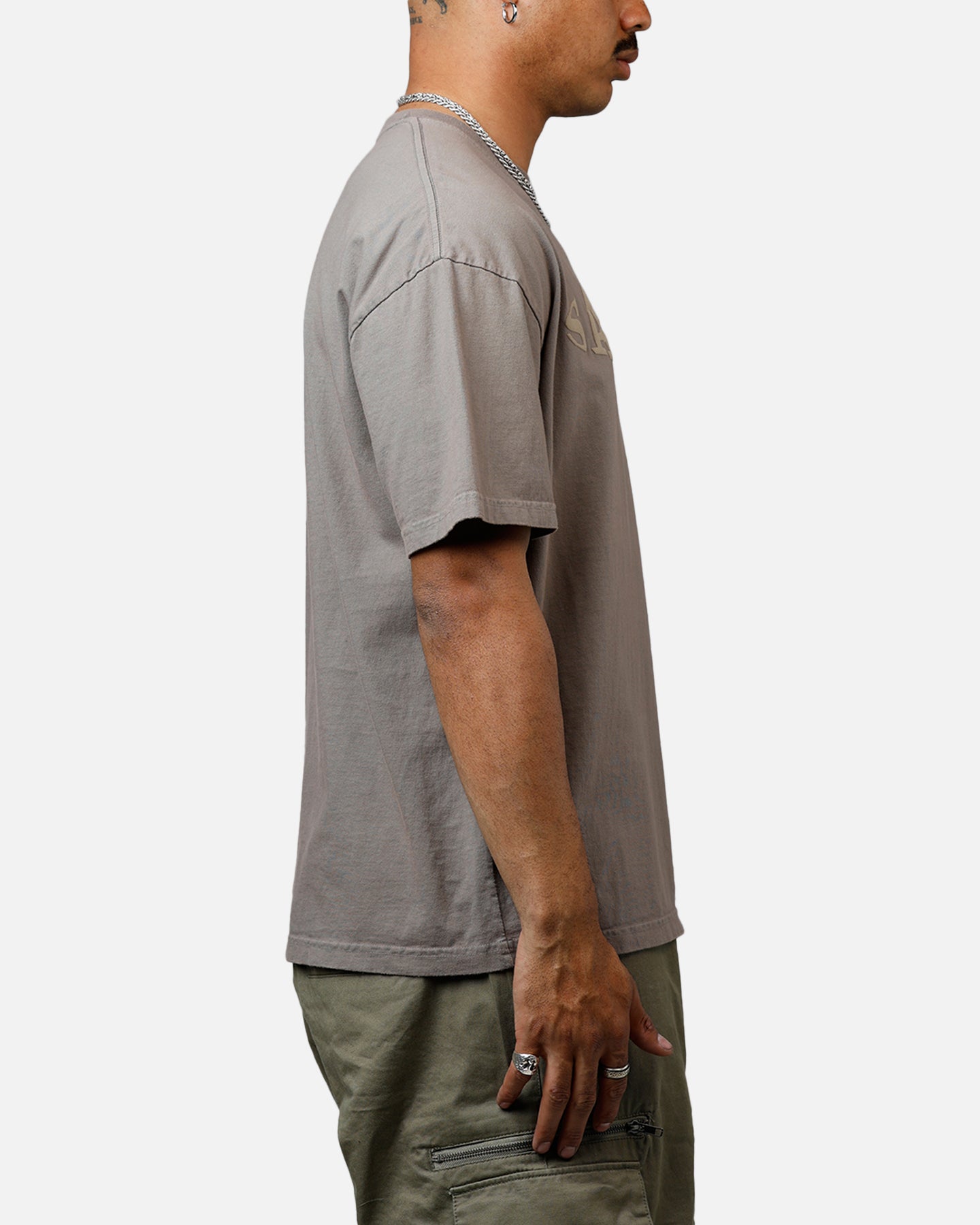 Saint Morta Vision Heavyweight T-Shirt Brown、mySite、zt4zffjzw