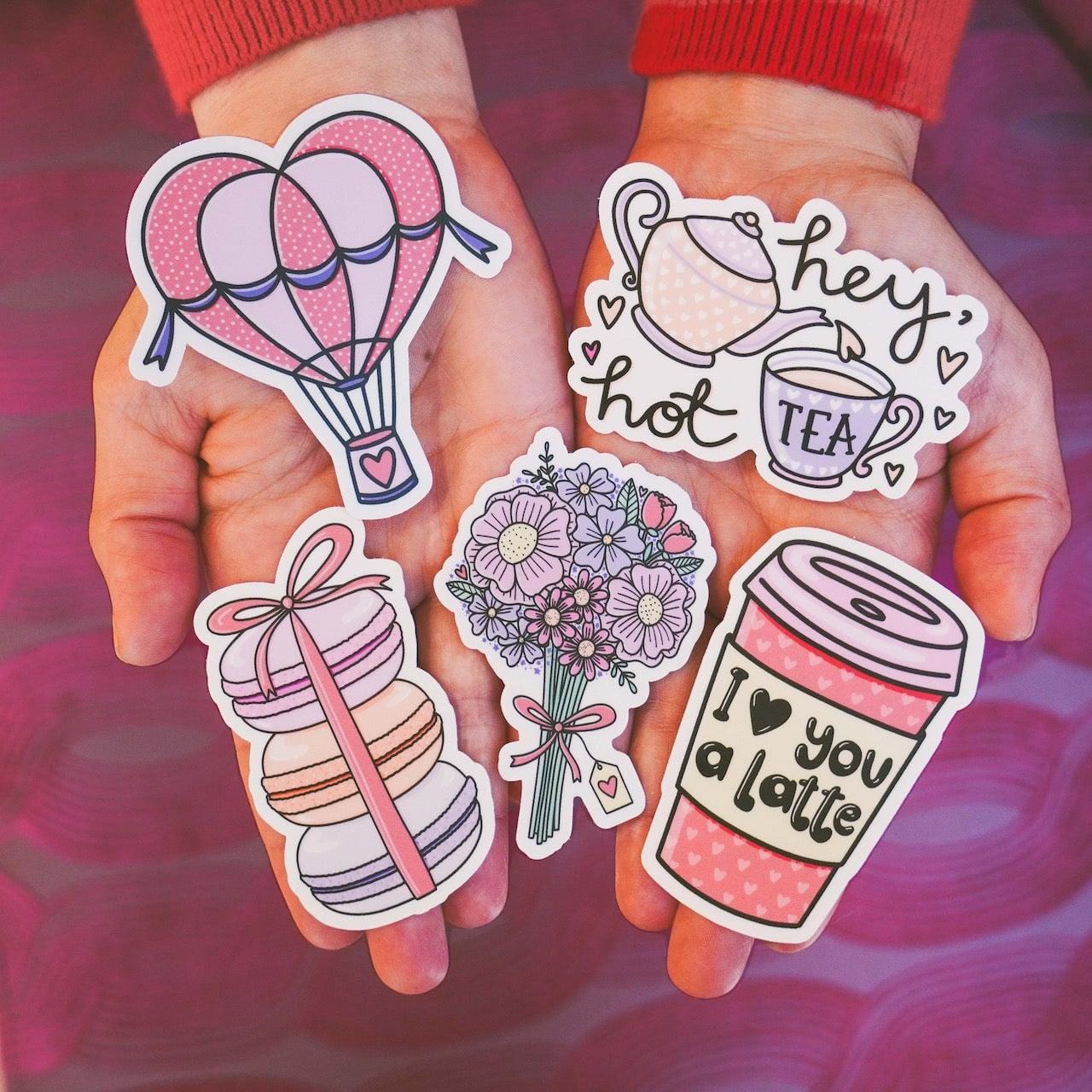  Valentine's Day Stickers 10 Pack、mySite、ghnorth