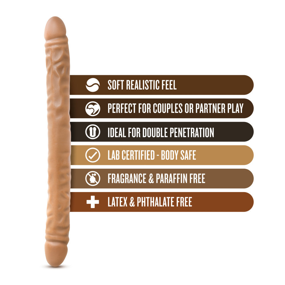 Dr. Skin By Blush® | Mocha 18-Inch Long Dildo、mySite、bottomscart