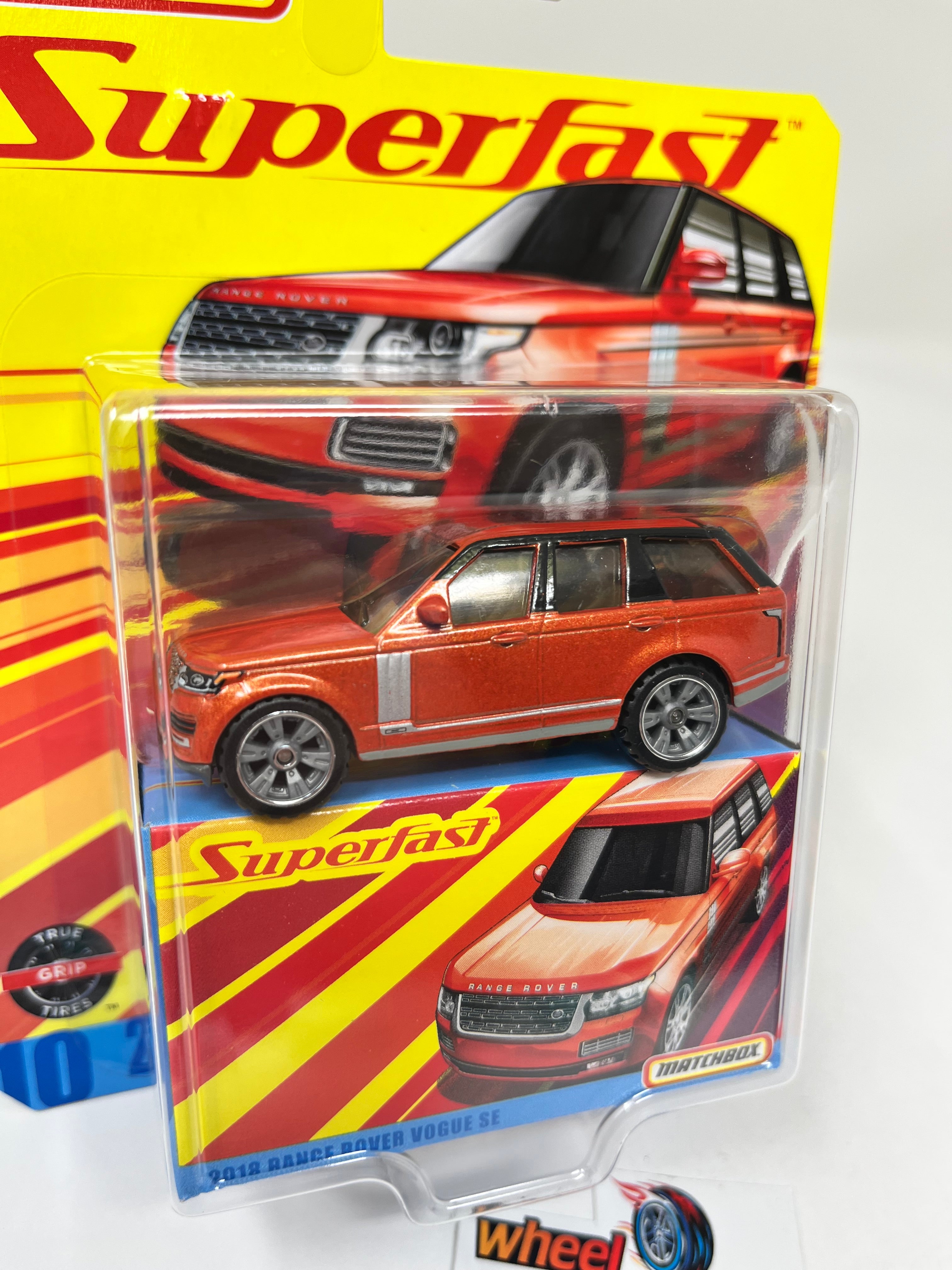 2018 Range Rover Vogue SE * Orange * Matchbox Superfast Series、mySite、hgirdovlk