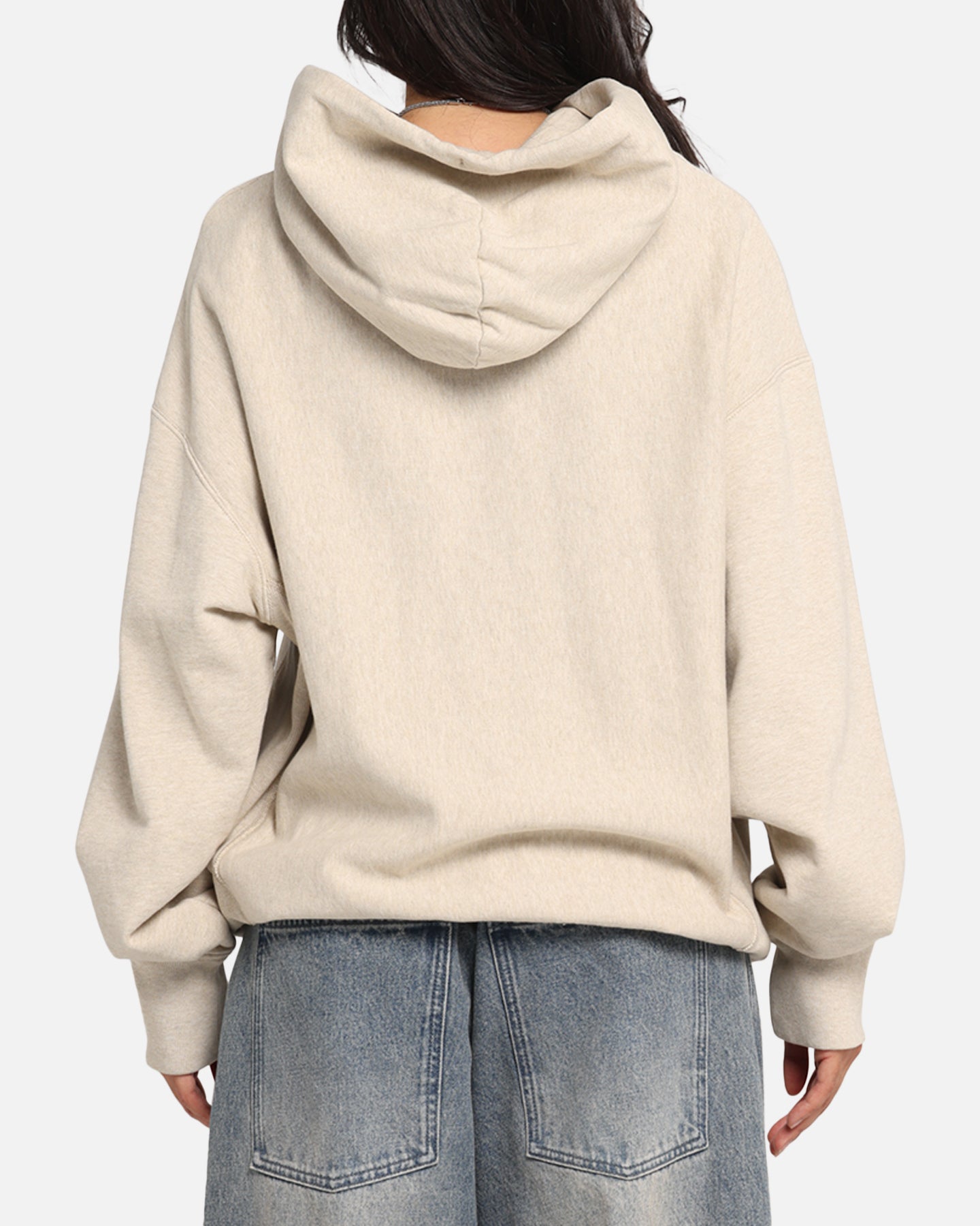 Champion Vintage Logo Sweatshirt Hoodie Oatmeal Heather、mySite、zt4zffjzw