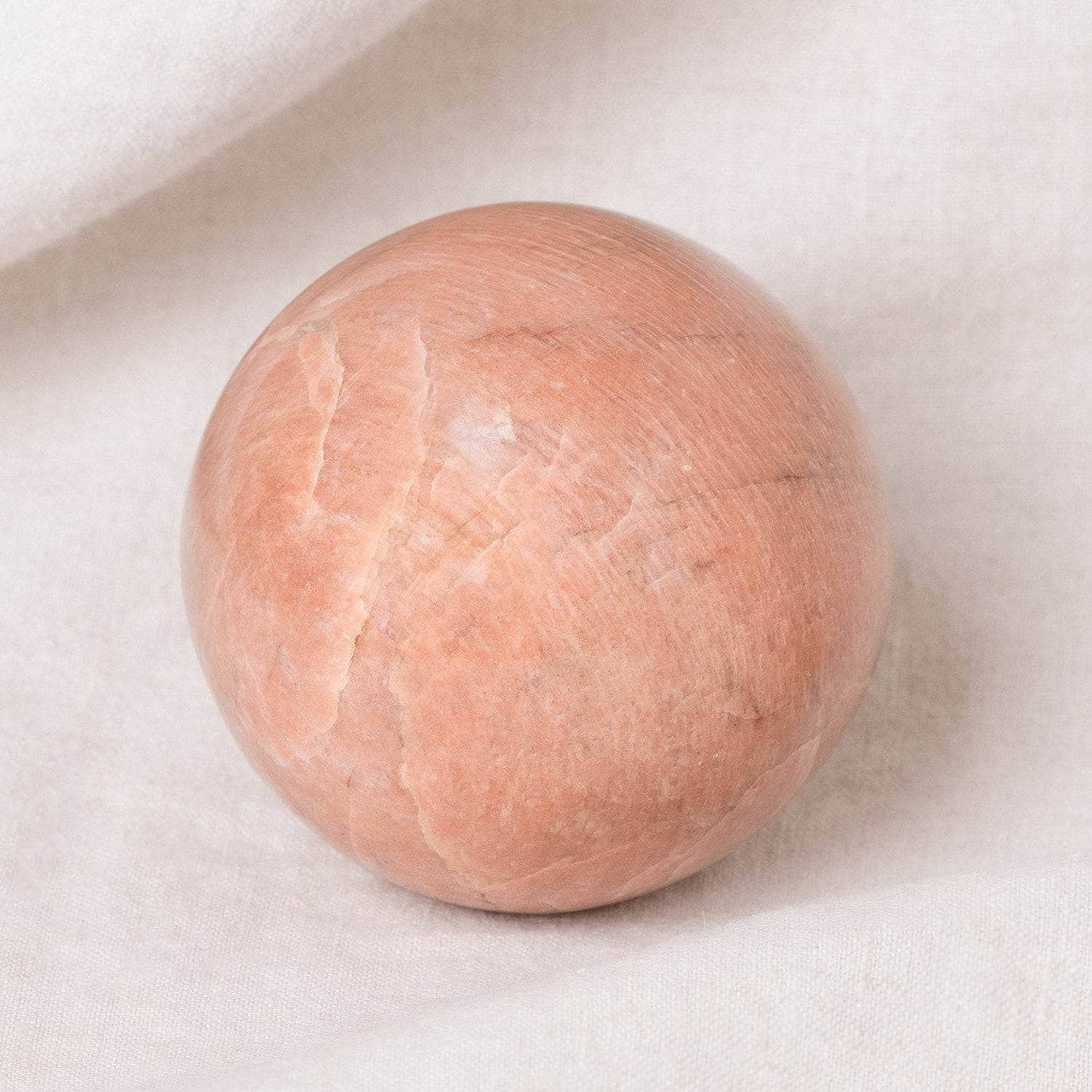 Peach Moonstone Spheres - AAA Premium Quality、mySite、hinf8tx79