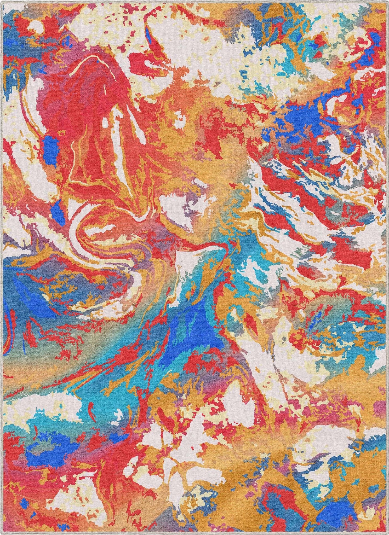 Dunes Abstract Marble Flatweave Rug、mySite、gigharbornorthrealestate