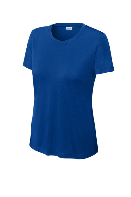 Sport-Tek Women's PosiCharge Competitor Tee - Royal、mySite、noshort
