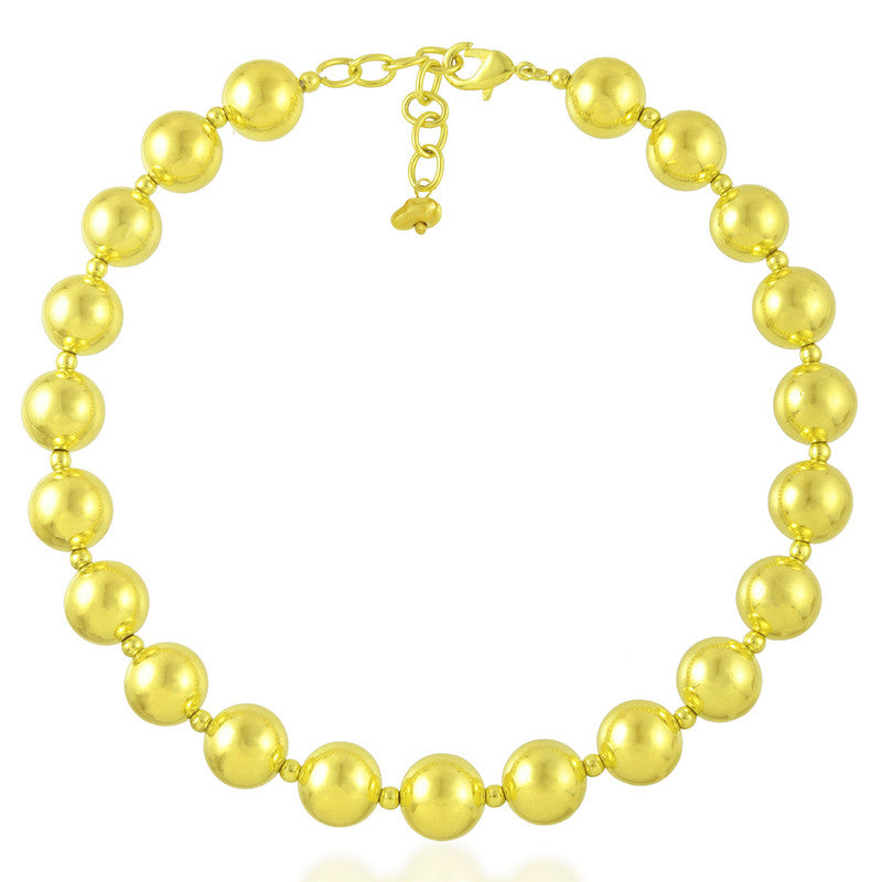 Spherical Necklace | 14K Gold Plated、mySite、camillekostekn