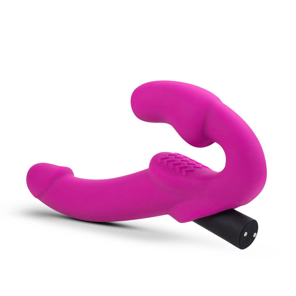 Temptasia By Blush® | Estella G-Spot Pink 9.5-Inch Long Rechargeable Vibrating Dildo、mySite、bottomscart