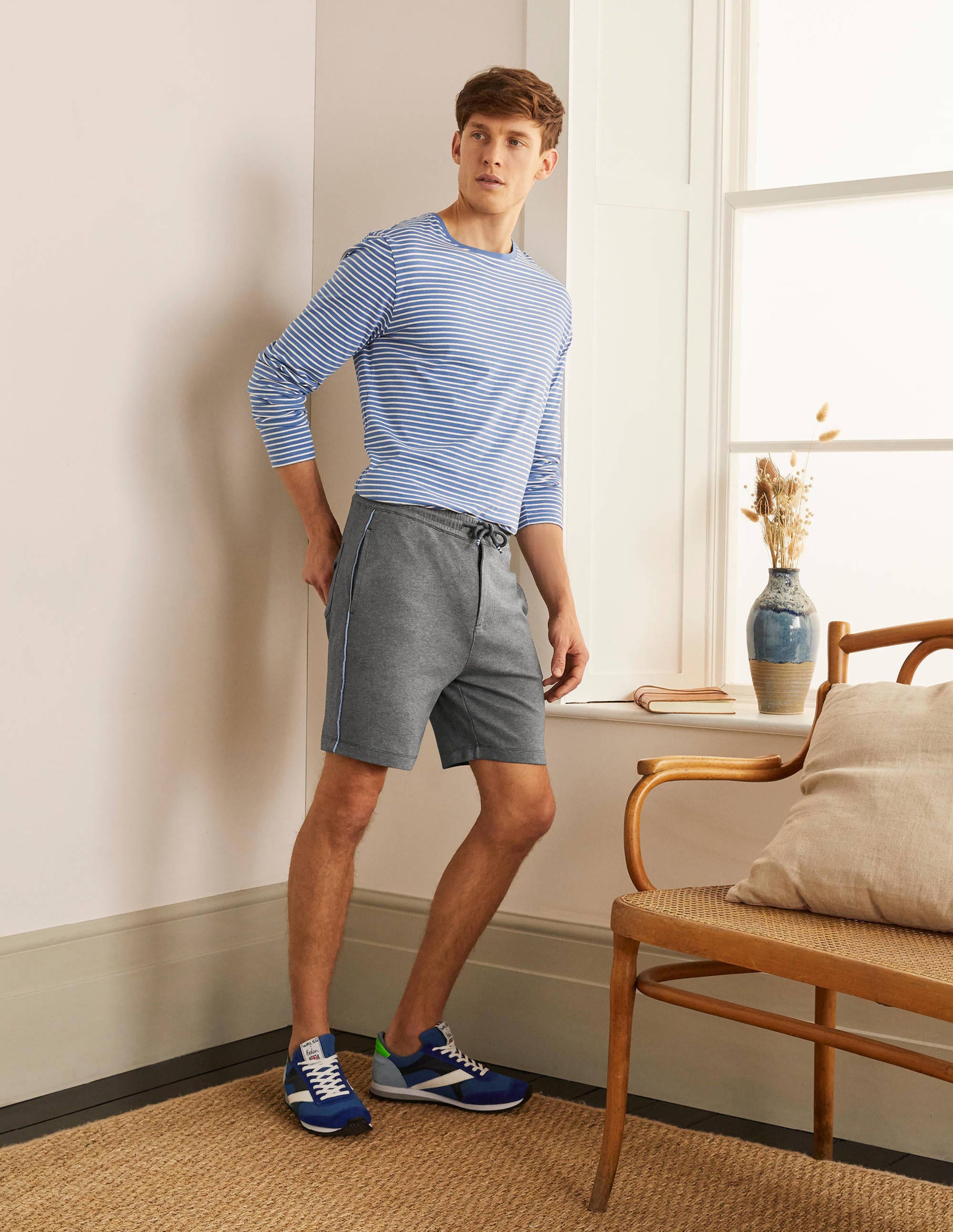  Rye Jogger Shorts-Charcoal Marl、mySite、ashleygrahame