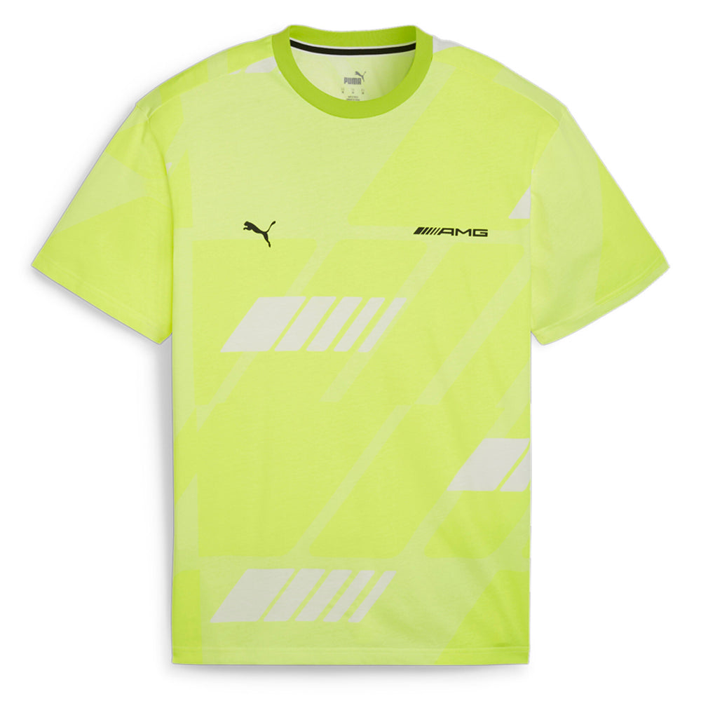AMG Statement Graphic Crew Neck Short Sleeve T-Shirt、mySite、gtrtttuynbv