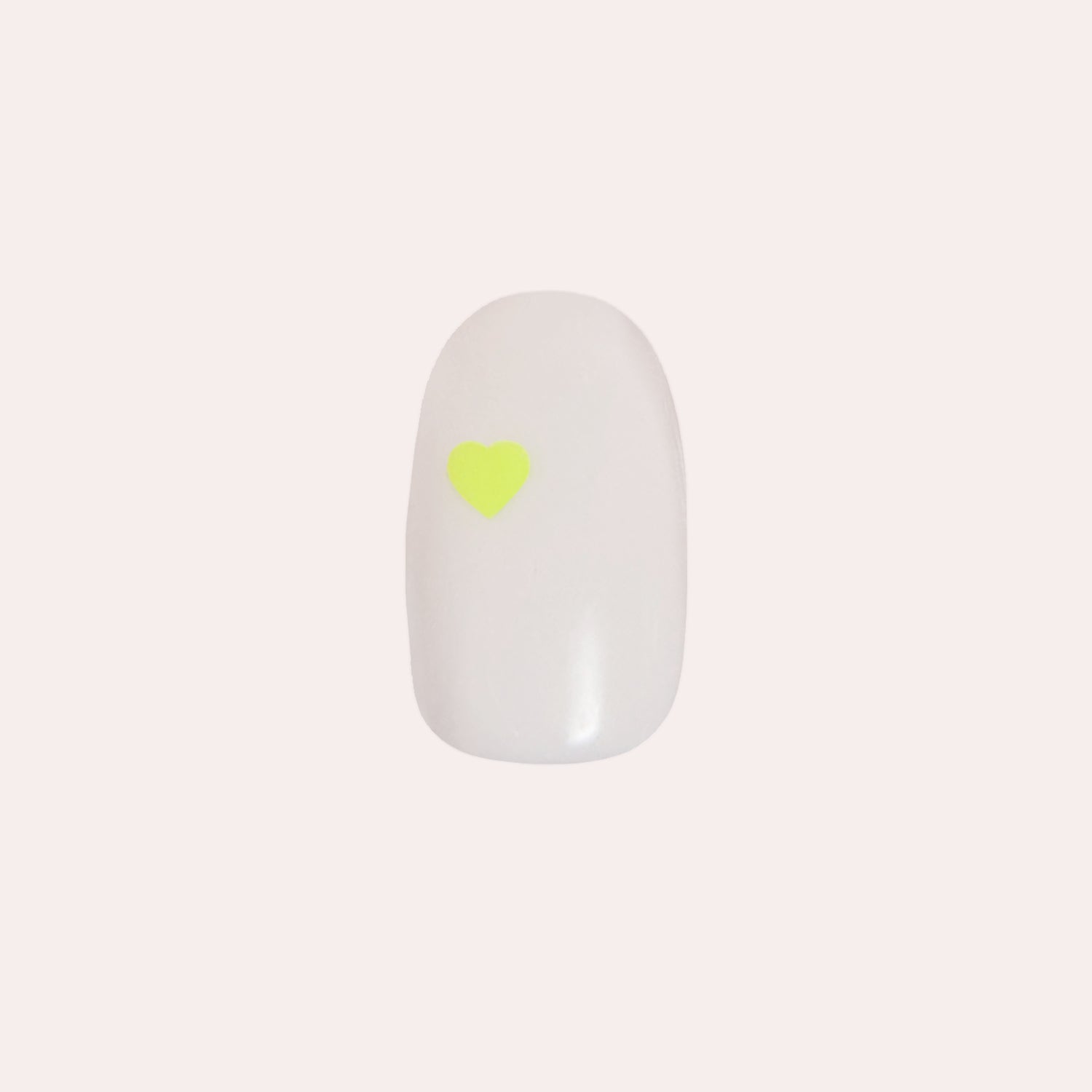 Neon Hearts | Round | Extra Short - Press-On Part of Set、mySite、solidvoid