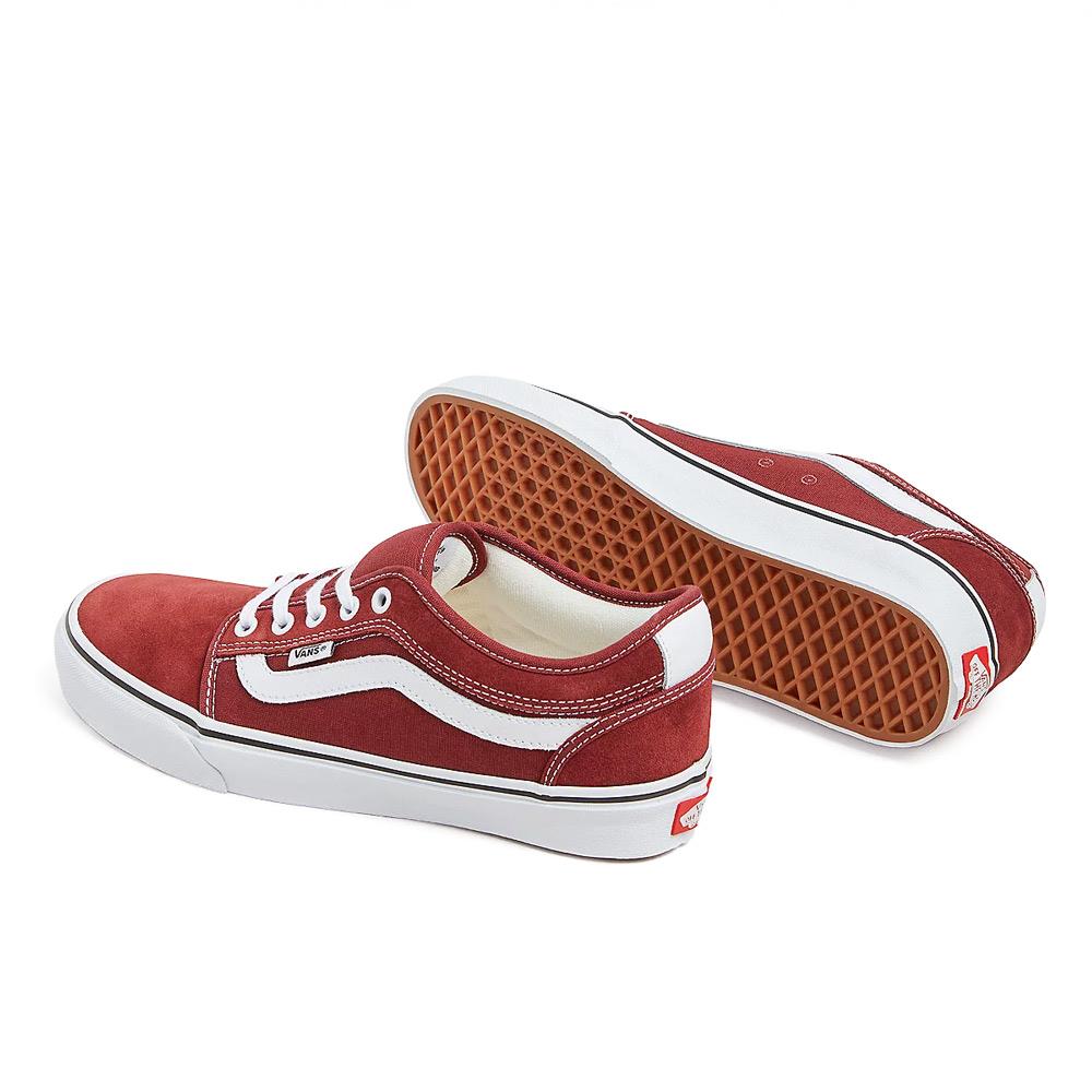  Vans Skate Chukka Low Sidestripe - Burgundy/White、mySite、merchandisen