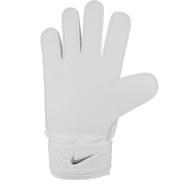 Nike Men's Match Goalkeeper Gloves White/Silver、mySite、noshort