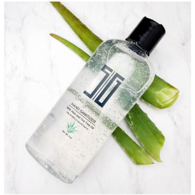 Natural Hand Sanitizer with Organic Aloe and Tea Tree Oil 4oz、mySite、g9winljtr