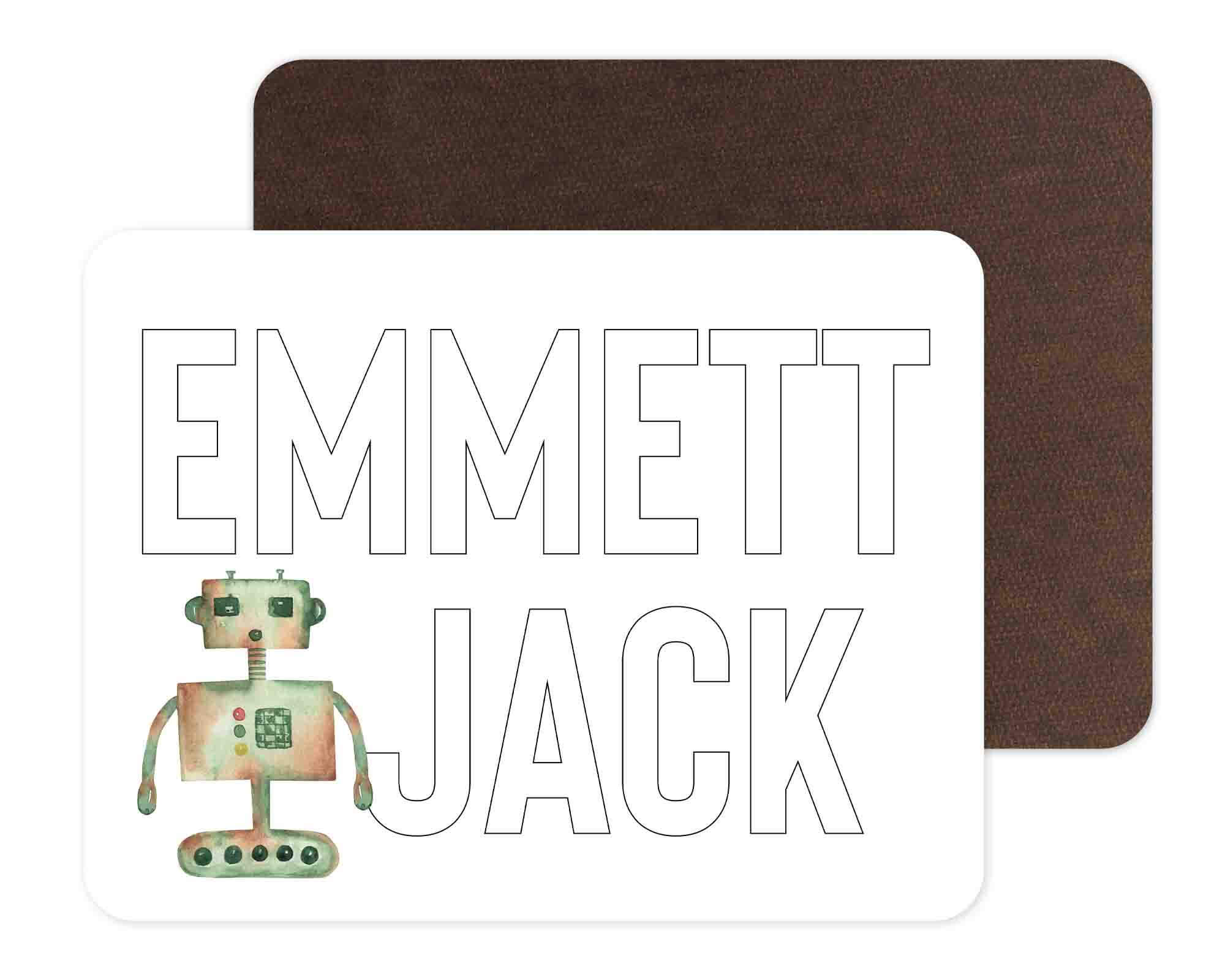  Kids Personalized Whiteboard | Beep Bop Robots、mySite、layawaytickets