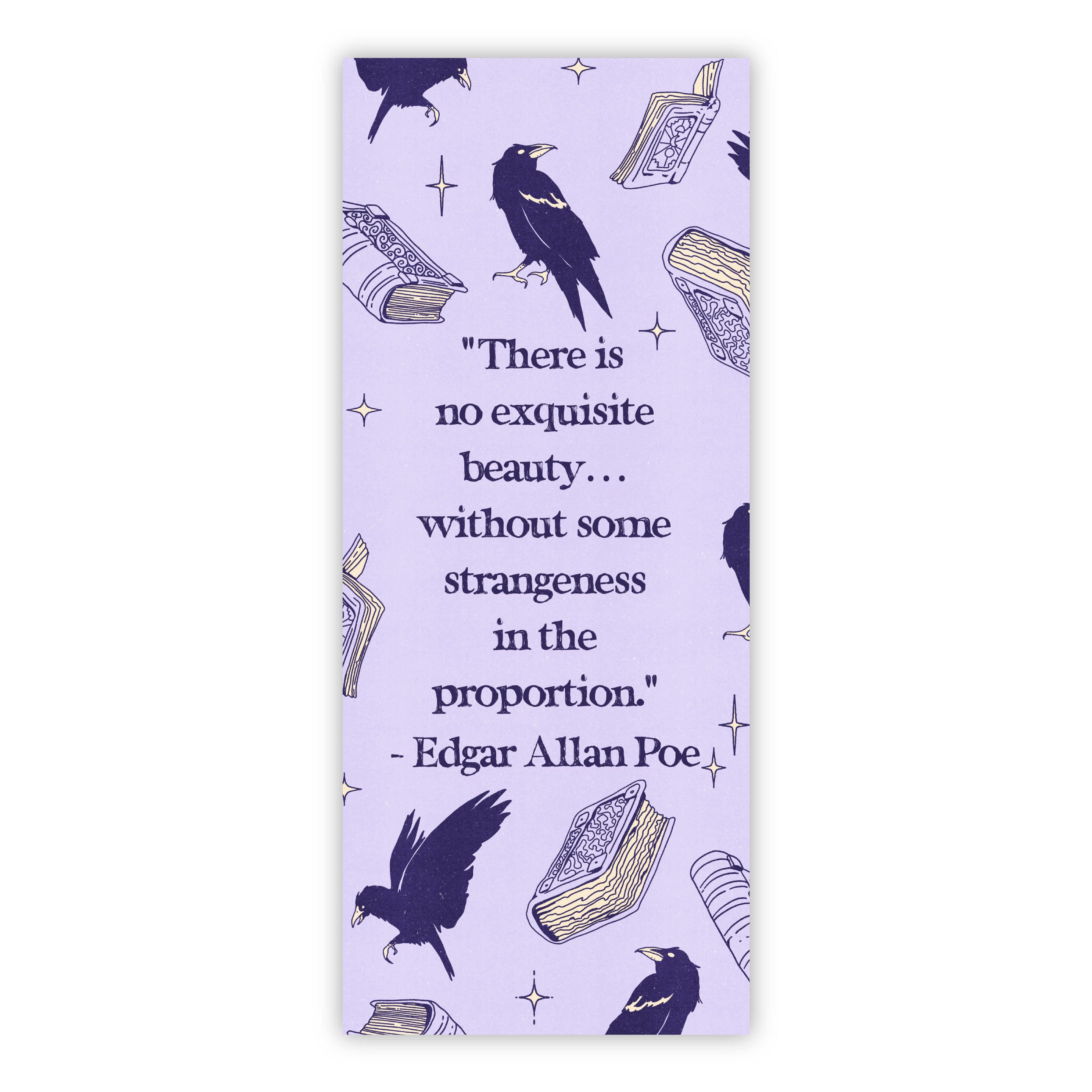  Edgar Allan Poe Quote Bookmark Sticker、mySite、ghnorth