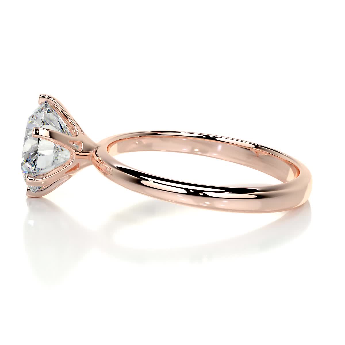 Samantha Bleu Diamond Engagement Ring -14K Rose Gold、mySite、hinf8tx79