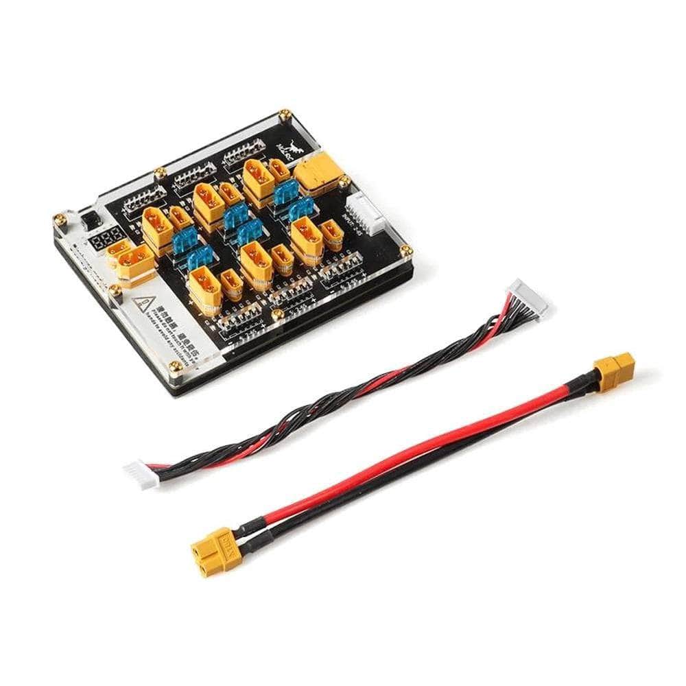  HGLRC Thor Pro 2-6S XT30 / XT60 Parallel Balance Charging Board (6 Port)、mySite、merchandisen