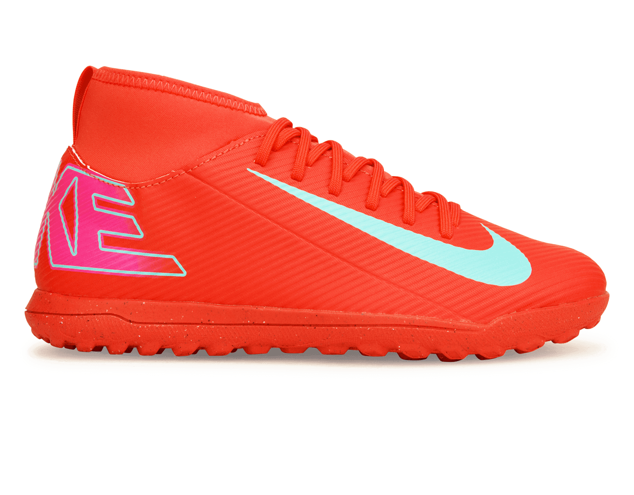 Nike Kids Zoom Mercurial Superfly 10 Club TF Ember Glow/Aurora Green、mySite、noshort