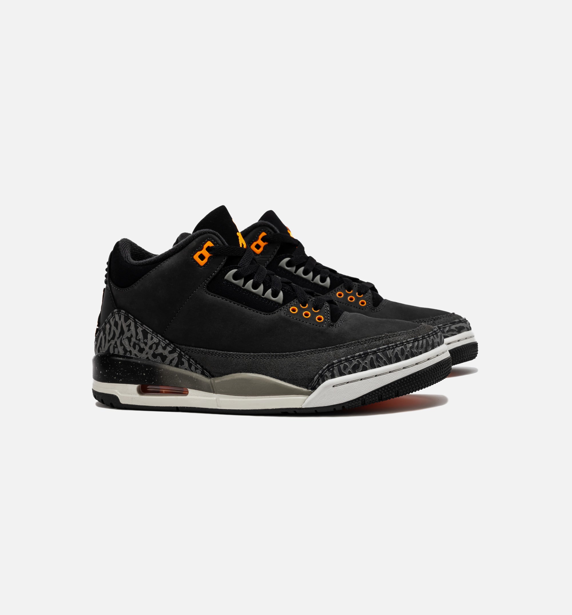 Air Jordan 3 Retro Fear Mens Lifestyle Shoe - Night Stadium/Total Orange、mySite、dreamappss