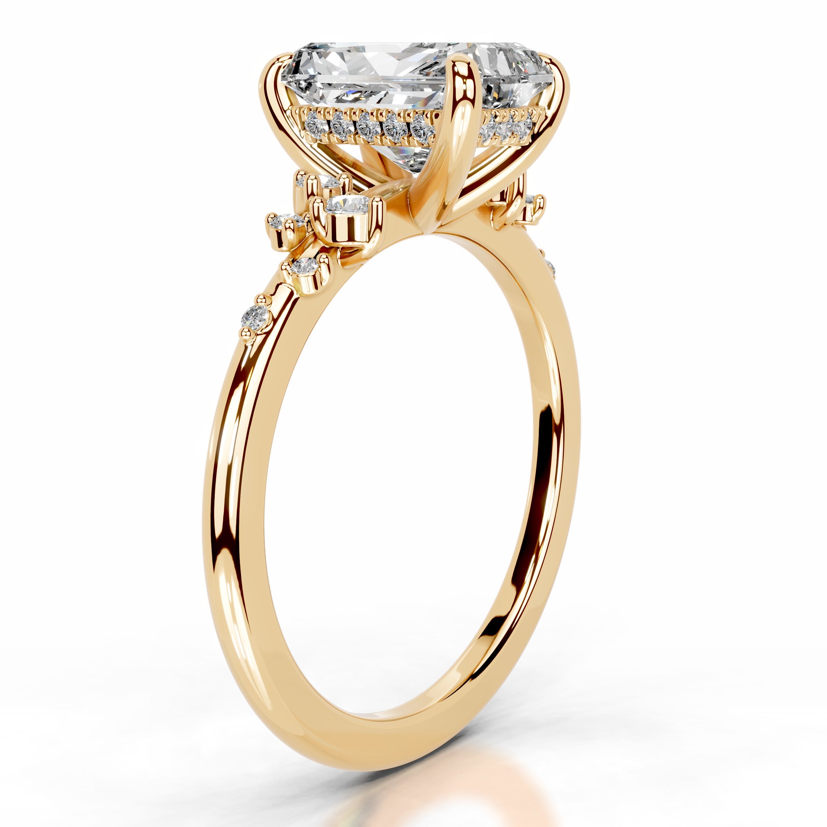 Maisie Lab Grown Diamond Ring - 18K Yellow Gold、mySite、hinf8tx79