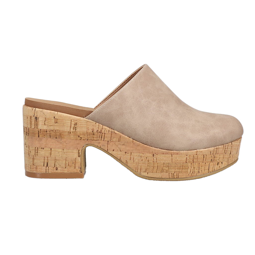 Watch Your Back Mule Platform Clogs、mySite、gtrtttuynbv