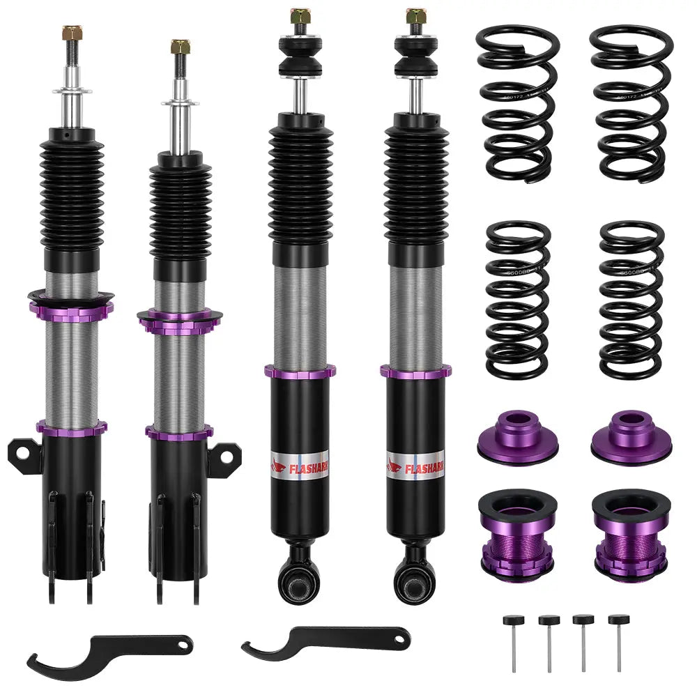 2013-2019 Toyota Yaris Hatchback (XP130/XP150) 32-Way Damping Coilover Shock Absorbers Struts | Flashark、mySite、nflplayoffbracketp
