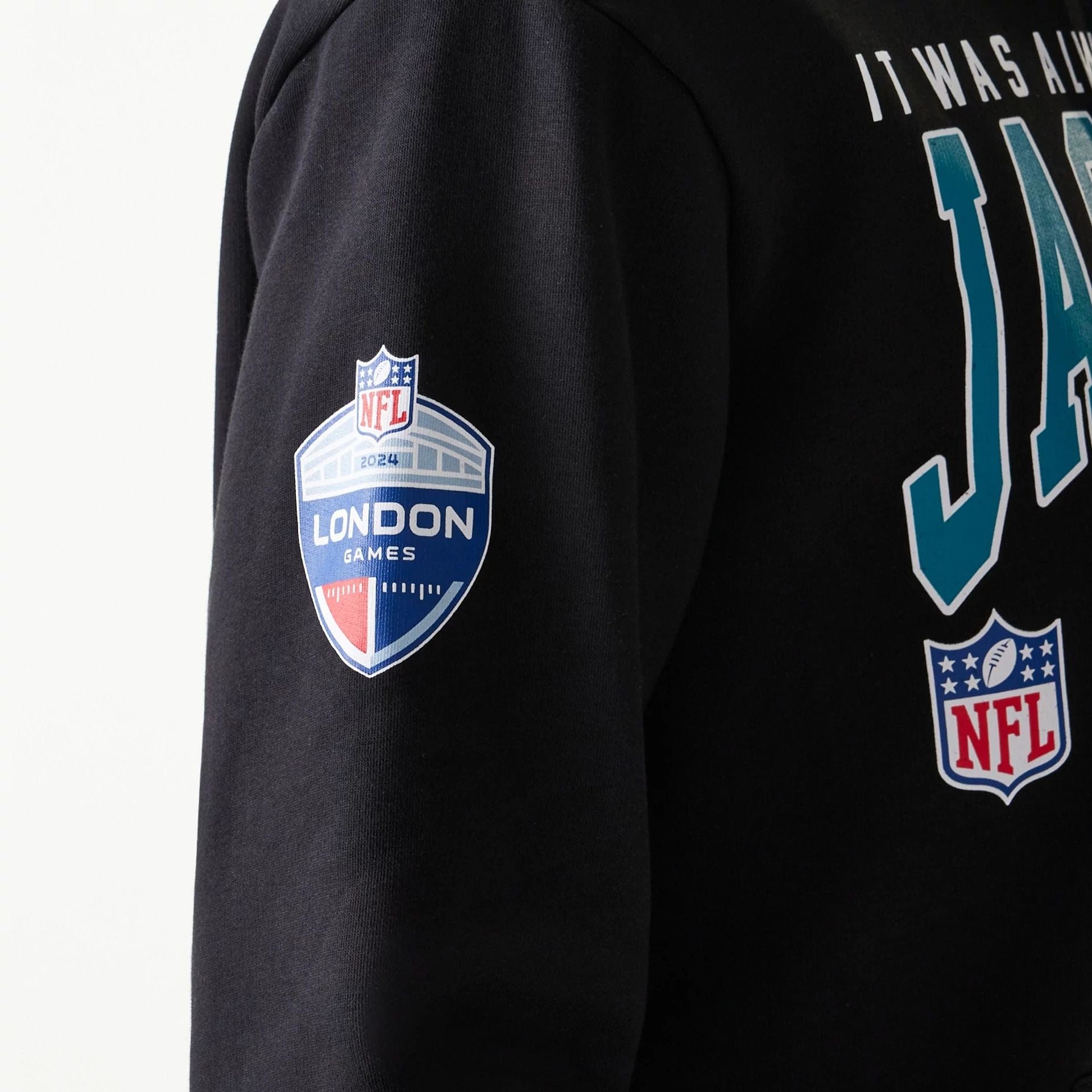 Jacksonville Jaguars NFL Games Slogan Black Pullover Hoodie、mySite、vikingsvslions