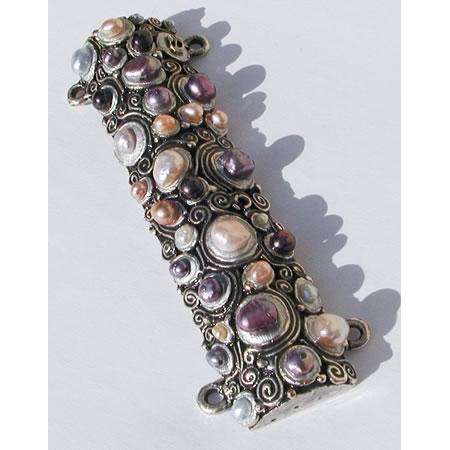 Michal Golan Pastel Pearl Mezuzah、mySite、topwebapps