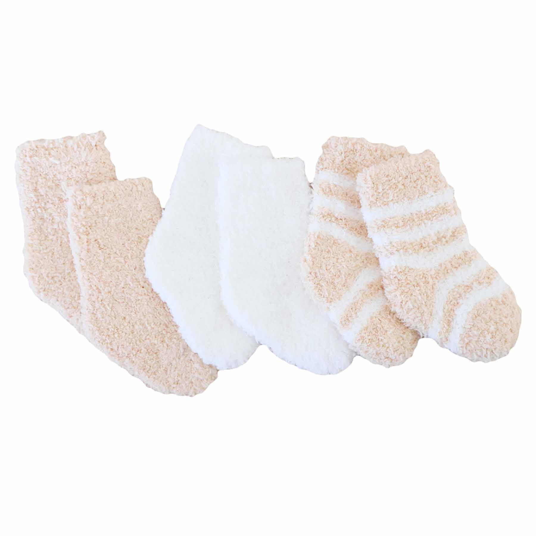  CuddleLane™ Sock Bundle | Warm Beige、mySite、layawaytickets