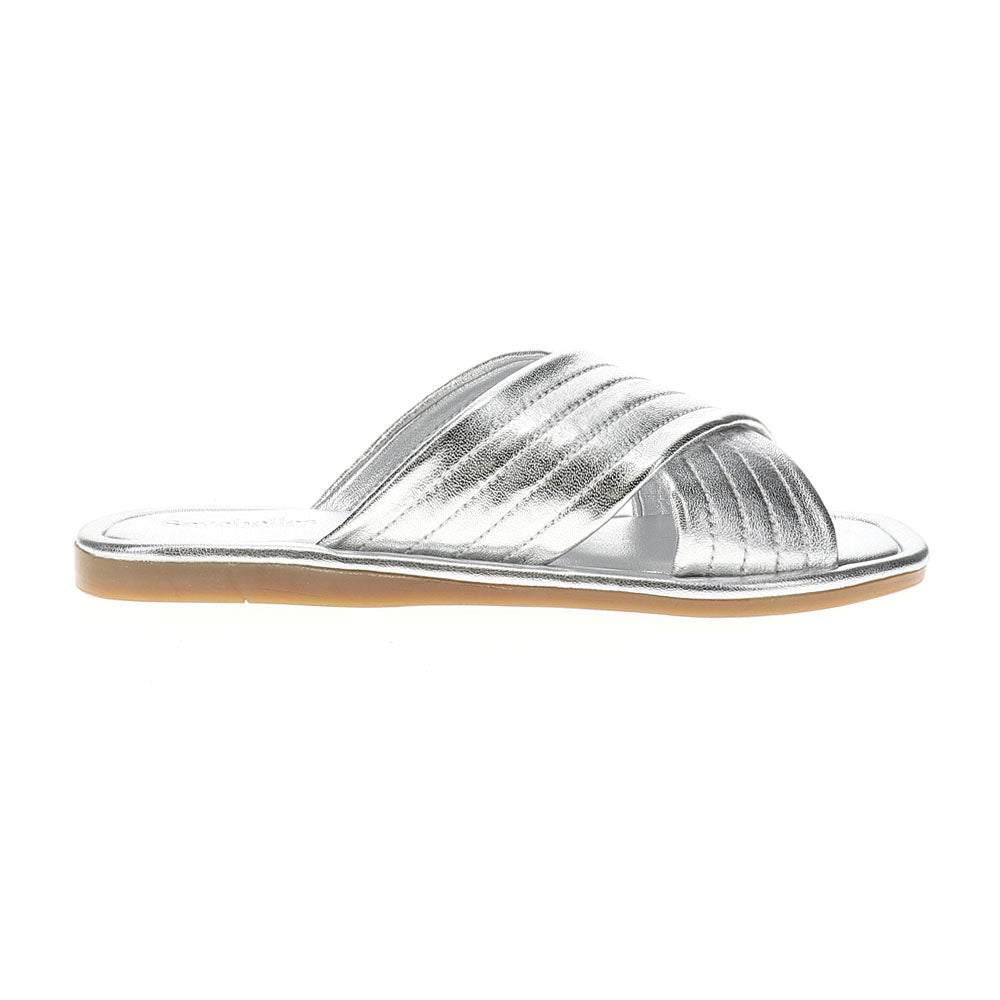 Courage Metallic Slide Sandals、mySite、gtrtttuynbv