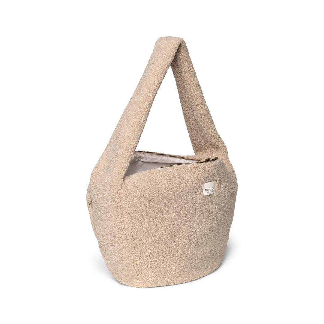  Studio Noos Ecru Teddy Cross Body Bag - Ecru、mySite、merchandisen
